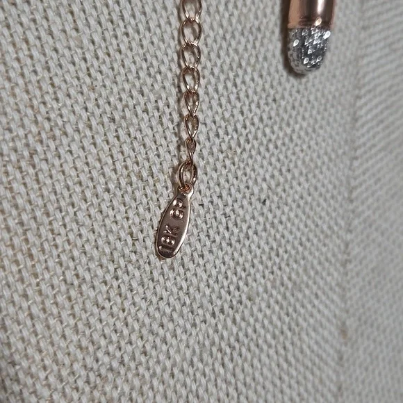 18k Rose Gold Plated Necklace - Picture 3 of 8
